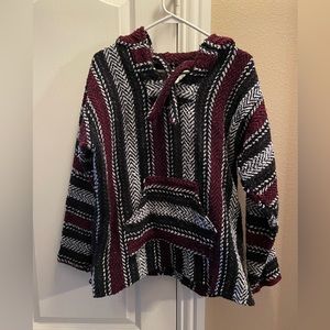 Maroon vintage baja hoodie!